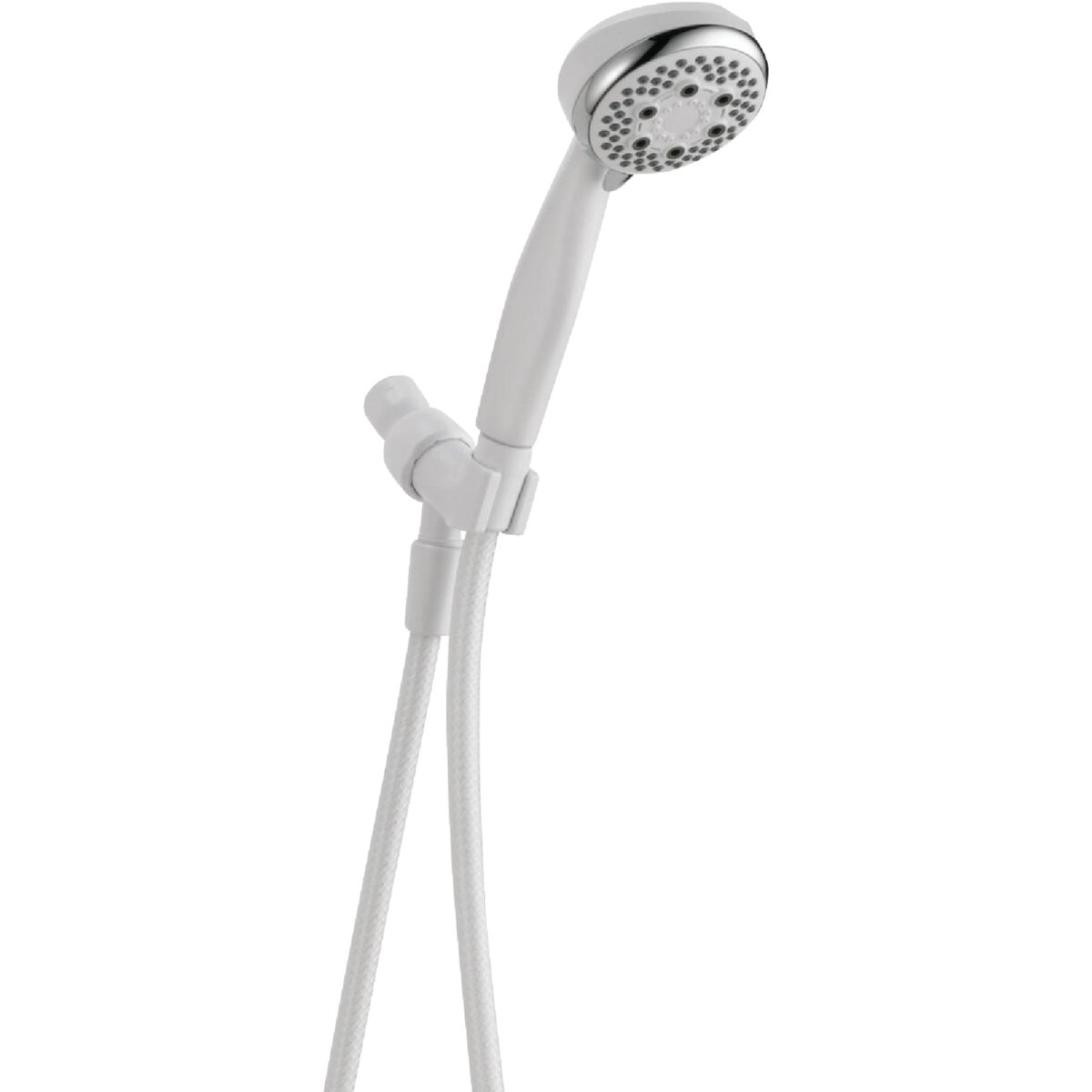 Peerless 4-Spray 1.75 GPM Handheld Shower Head, White