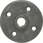 Anvil 3/4 In. x 3-3/8 In. Black Iron Floor Flange Image 1