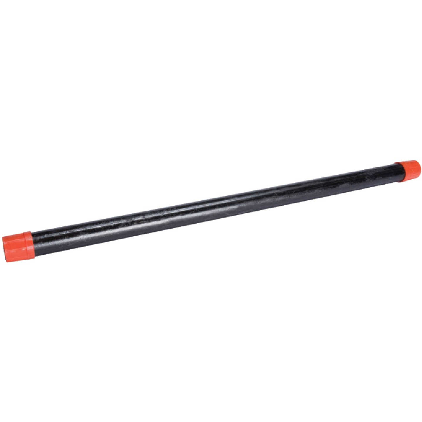 Southland 1/8 In. x 10 Ft. Carbon Steel Threaded Black Pipe Image 1