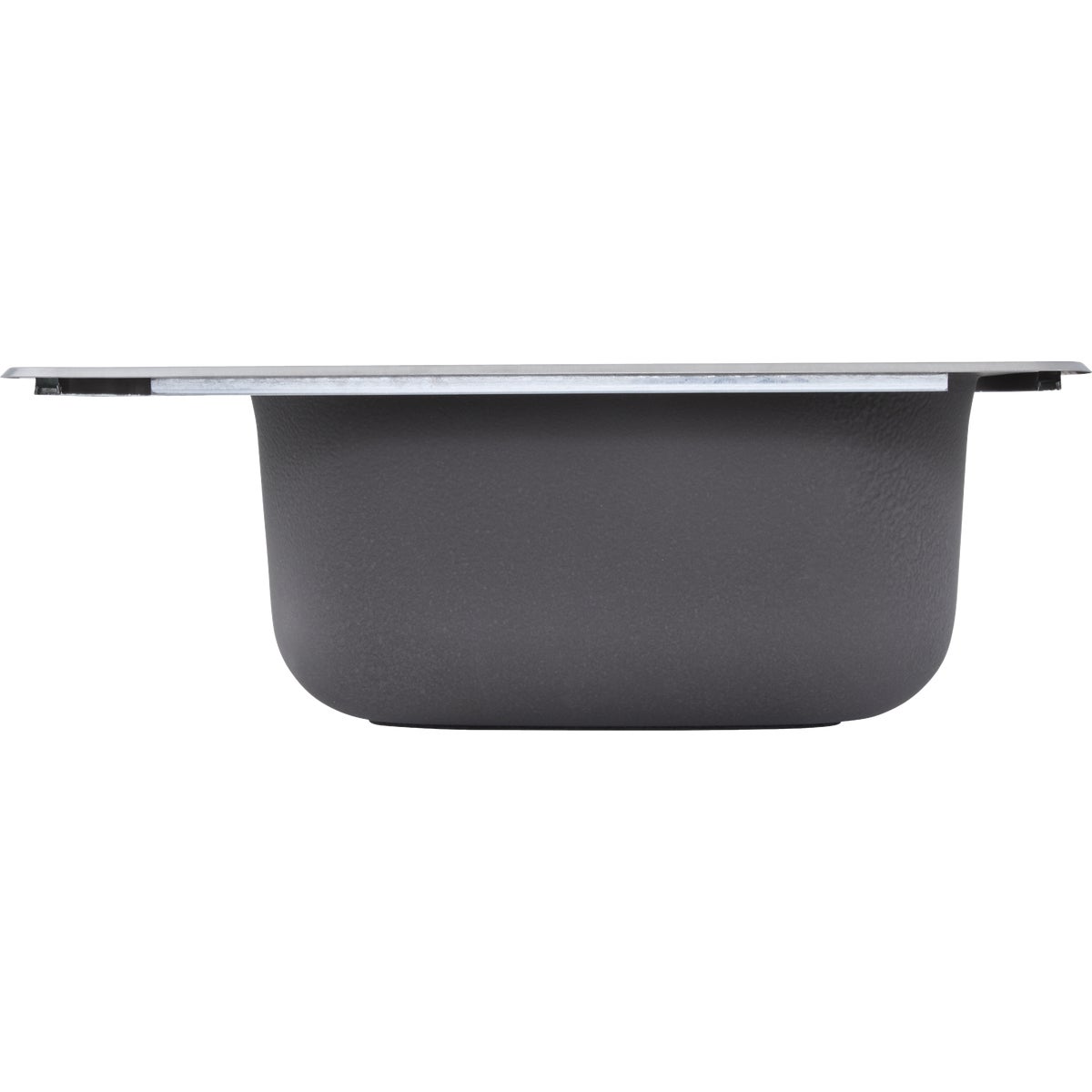 Common Goods 25 In. x 22 In. x 8 In. Single Bowl Top Mount Kitchen Sink Image 4