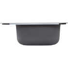 Common Goods 25 In. x 22 In. x 8 In. Single Bowl Top Mount Kitchen Sink Image 4