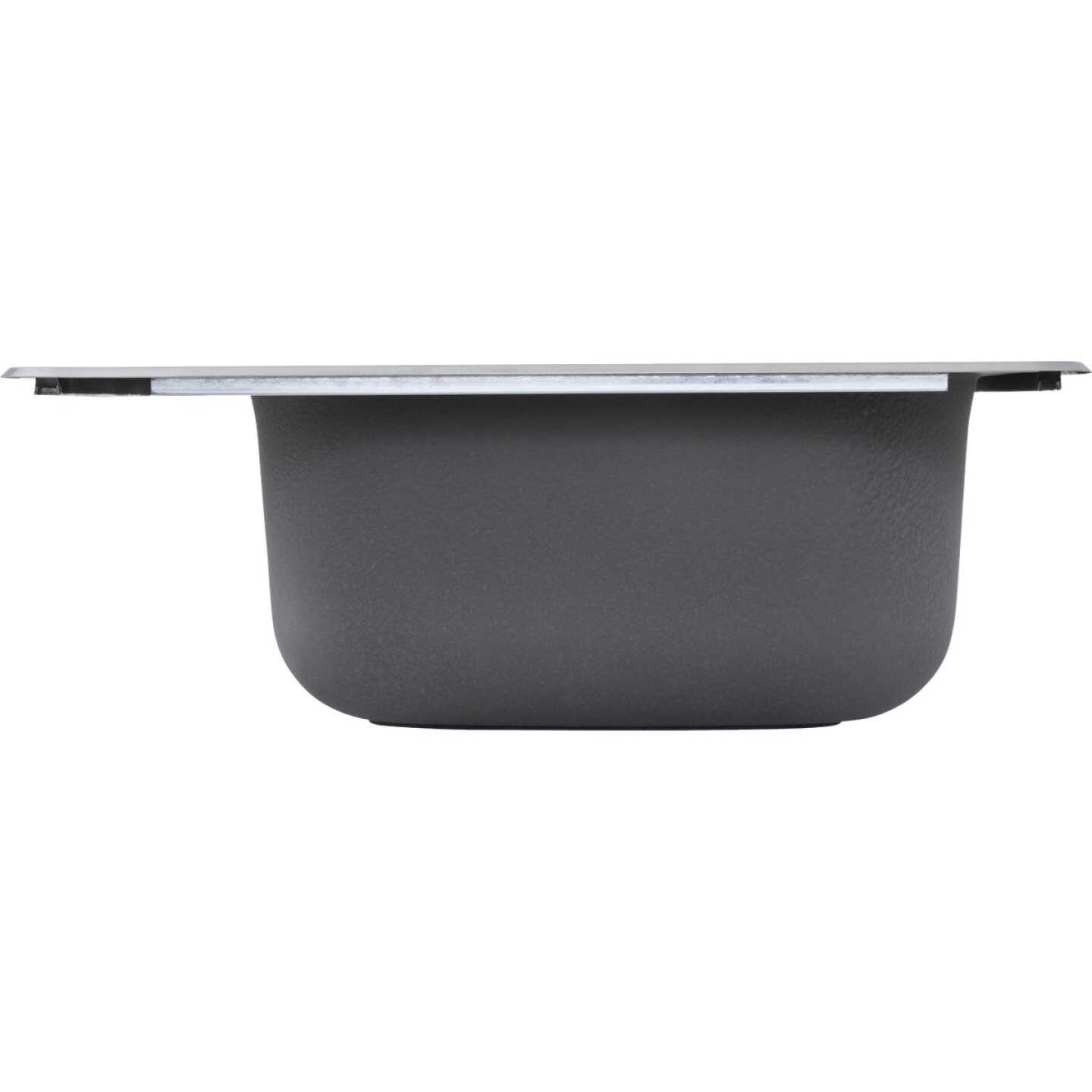 Common Goods 25 In. x 22 In. x 8 In. Single Bowl Top Mount Kitchen Sink Image 4