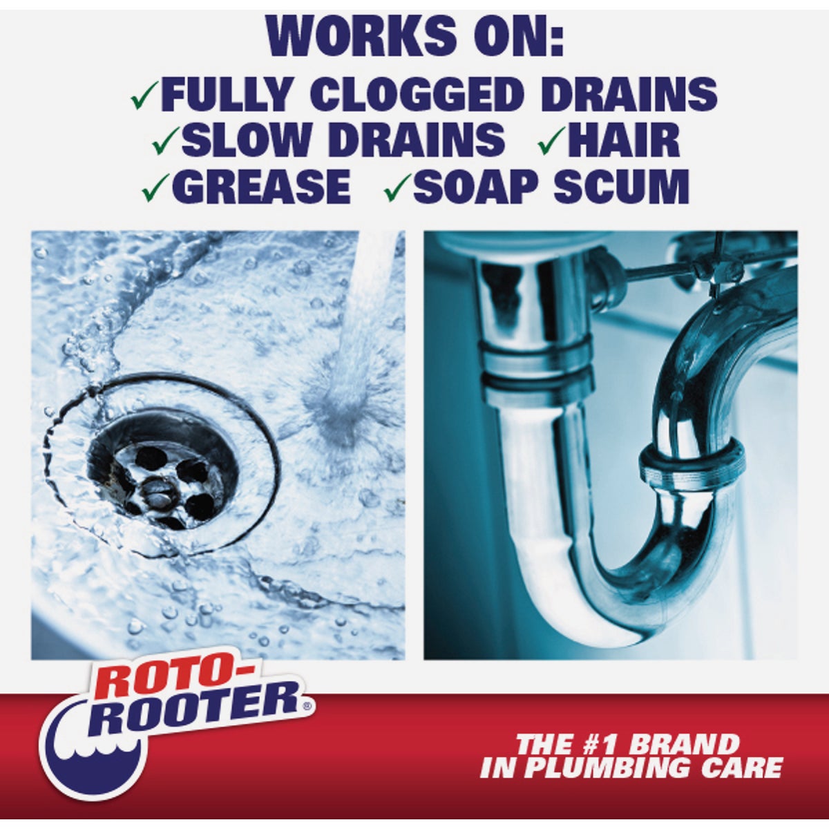 Roto-Rooter 128 Oz. Gel Clog Remover Image 3