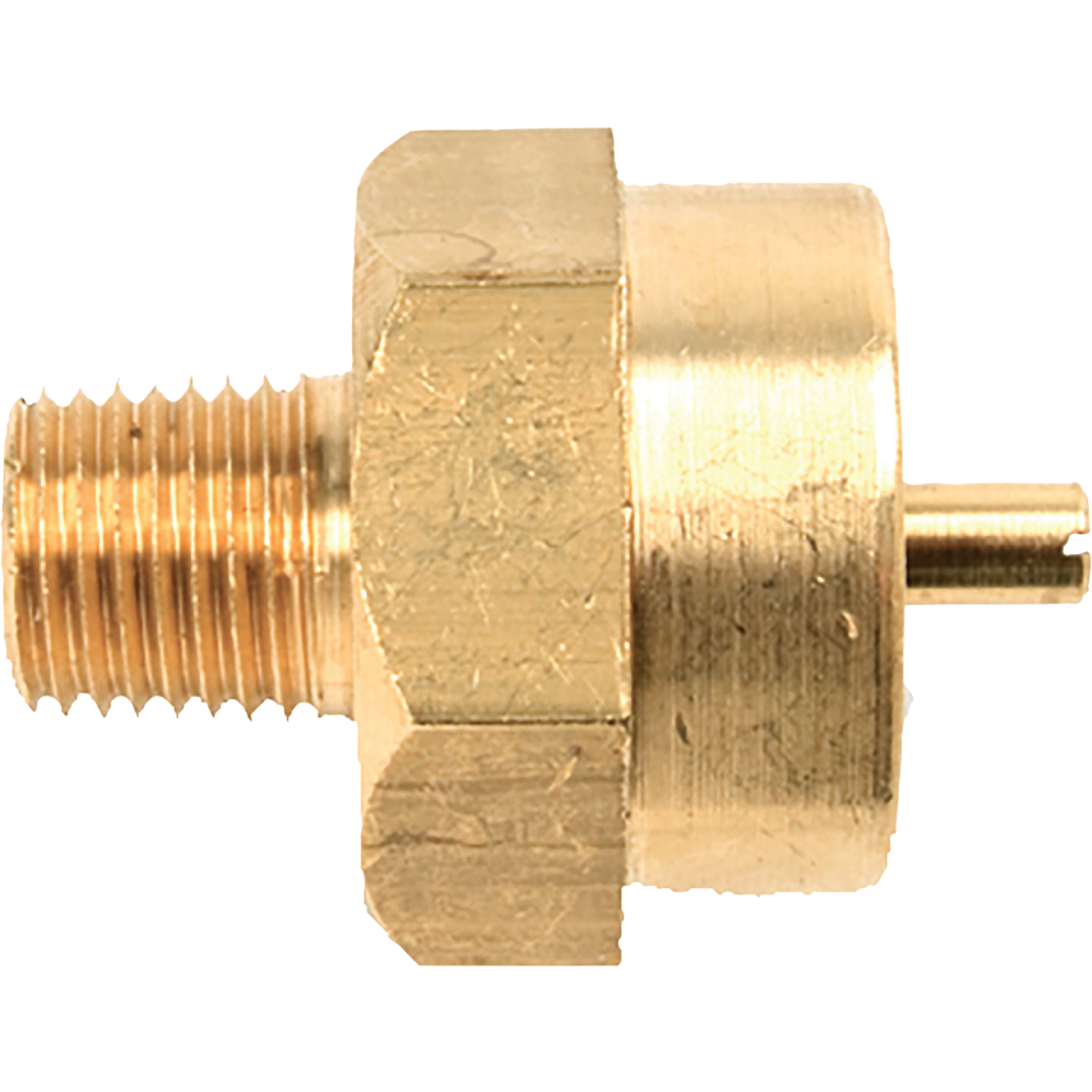 MR. HEATER 1 In.-20 FTCT x 1/4 In. MPT LP Cylinder Adapter Image 1