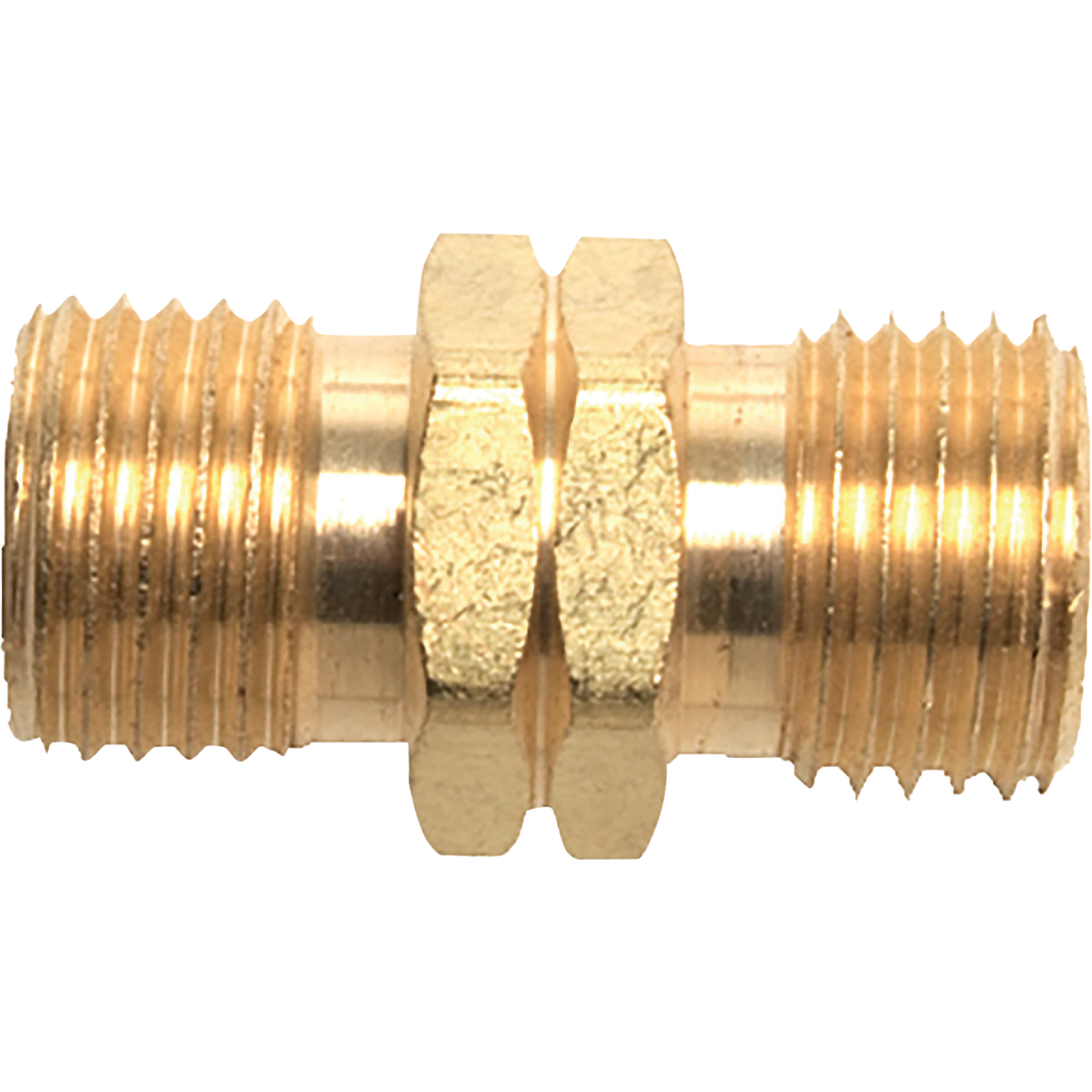 MR. HEATER 9/16 In. LHMT x 9/16 In. LHMT Brass Male Pipe Fitting Image 1