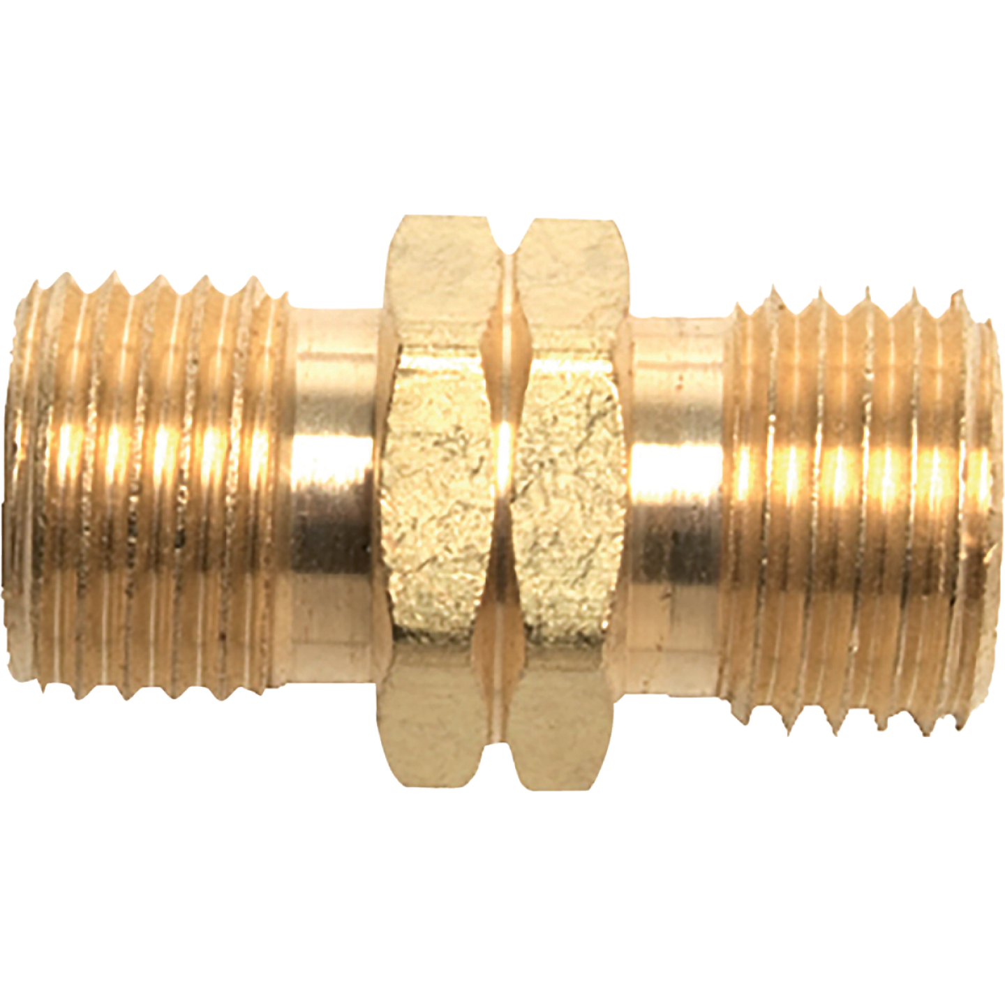 MR. HEATER 9/16 In. LHMT x 9/16 In. LHMT Brass Male Pipe Fitting Image 1