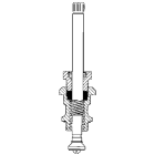 Danco Hot/Cold Water Stem for Sayco Seat Model 27 10B-1H/C Image 1