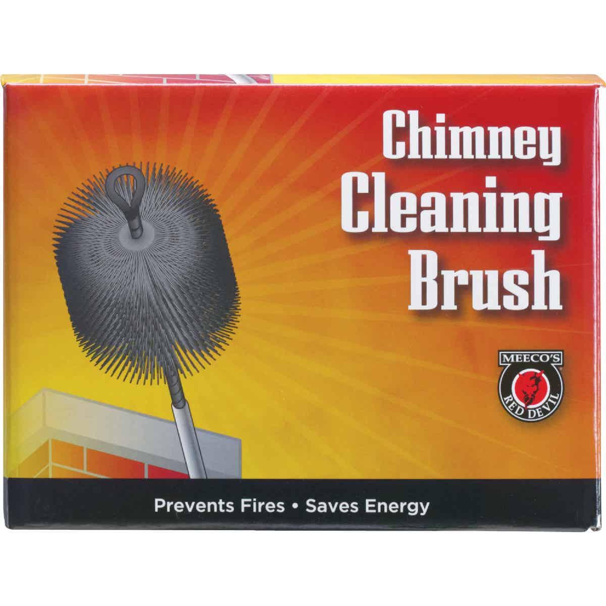 Meeco's Red Devil 8 In. Round Wire Chimney Brush Image 2
