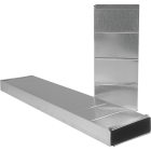 Imperial 30 Ga. 2-1/4 In. x 12 In. x 24 In. Galvanized Stack Duct Image 1
