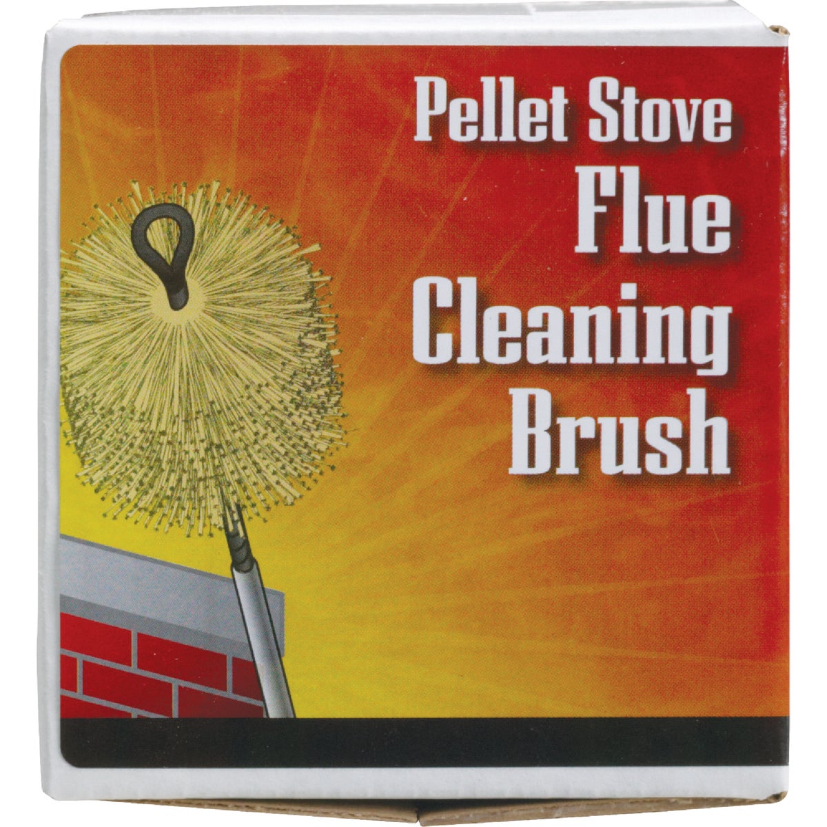 Meeco's Red Devil 4 In. Round Fiberglass Pellet Stove Chimney Brush Image 2