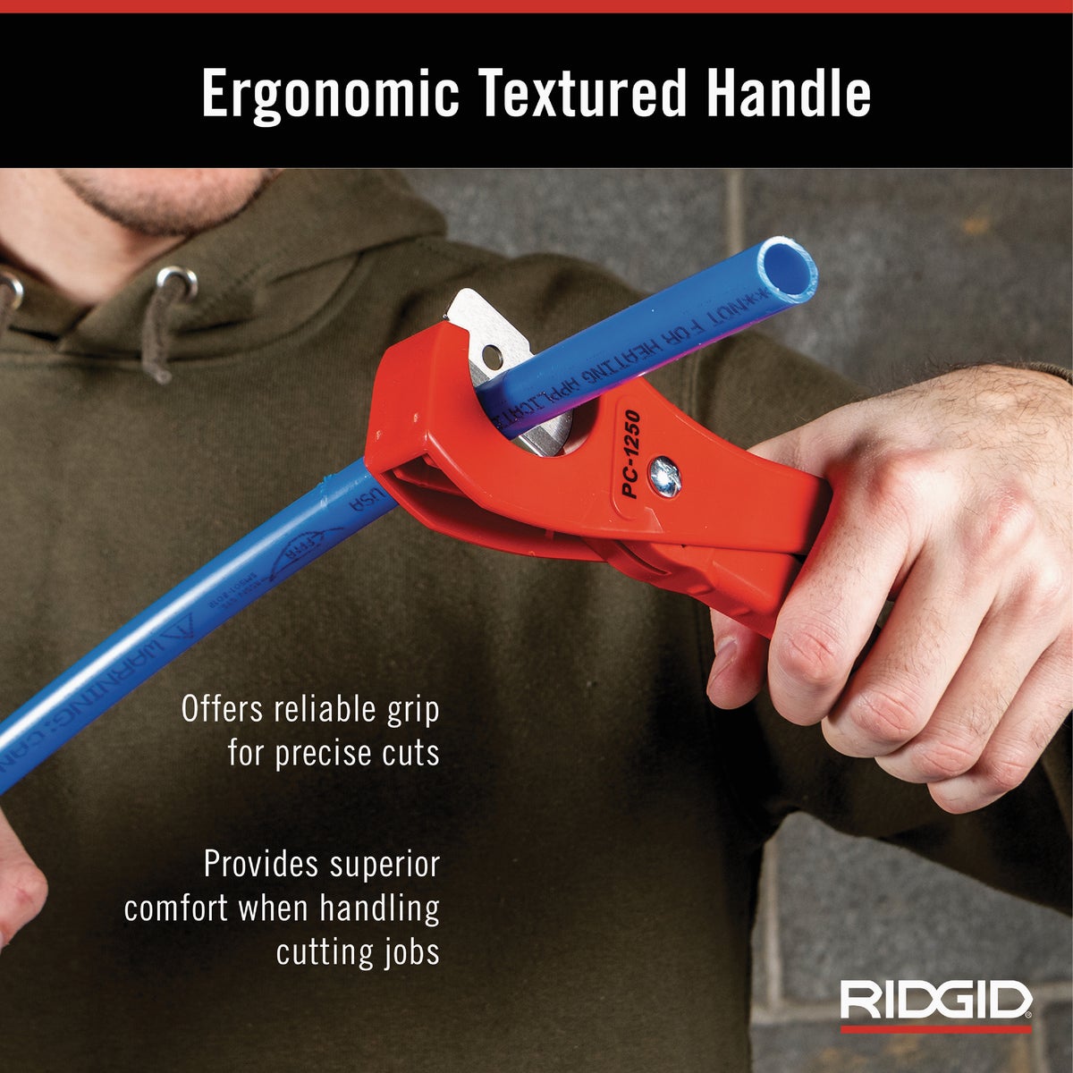 Ridgid 1/8 In. to 1-5/8 In. Plastic Pipe & Tubing Cutter Image 5