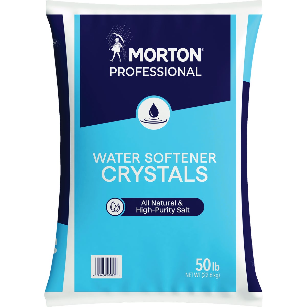 Morton Pure & Natural 50 Lb. Water Softener Salt Crystals