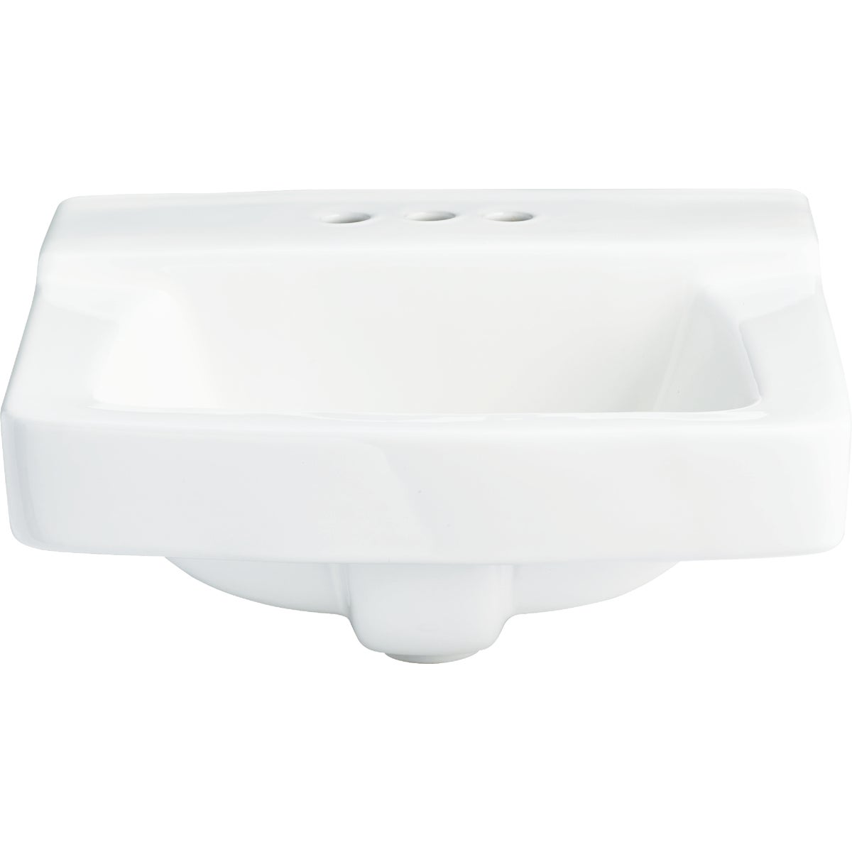 Common Goods Grove White Square Bathroom Sink Image 3
