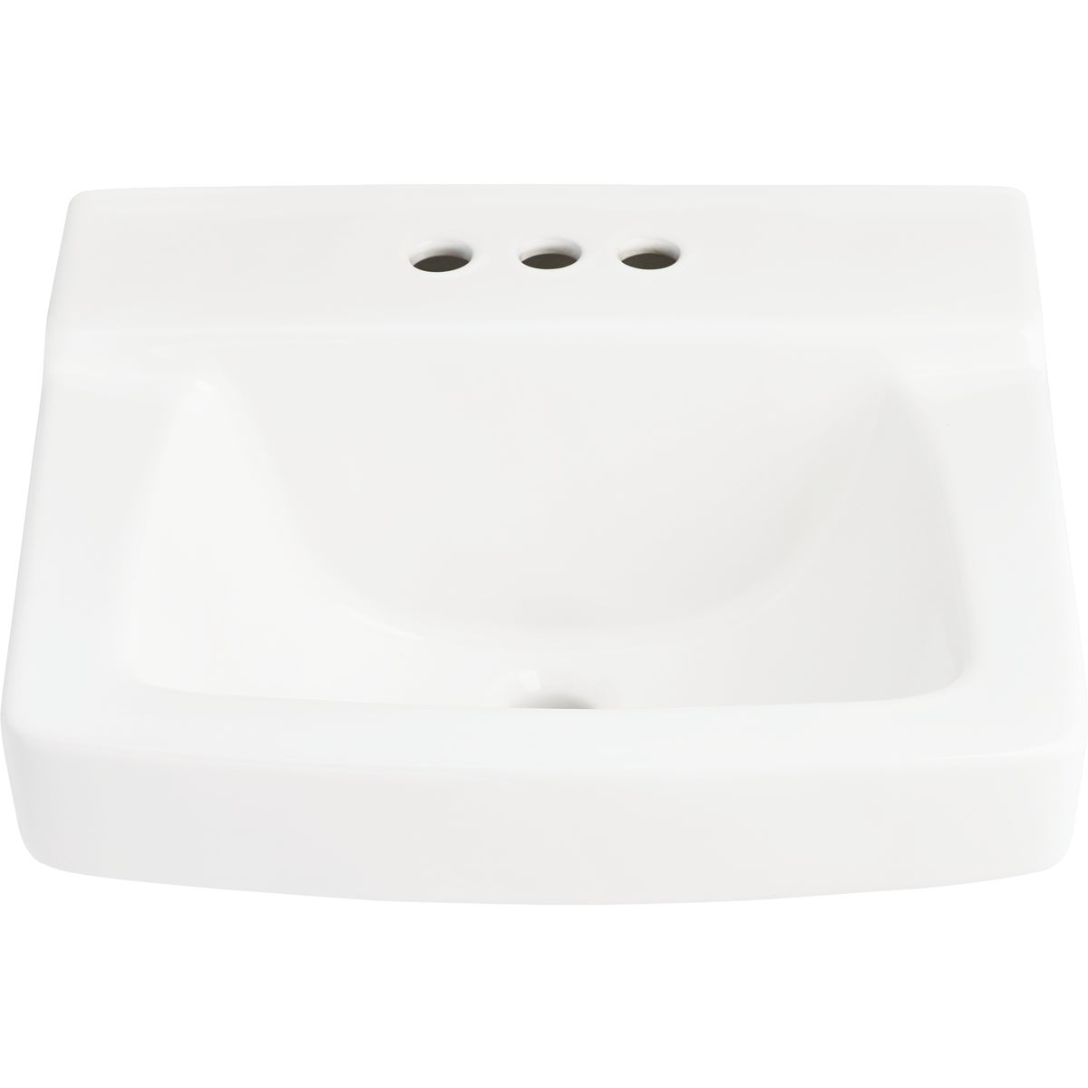 Common Goods Grove White Square Bathroom Sink Image 2