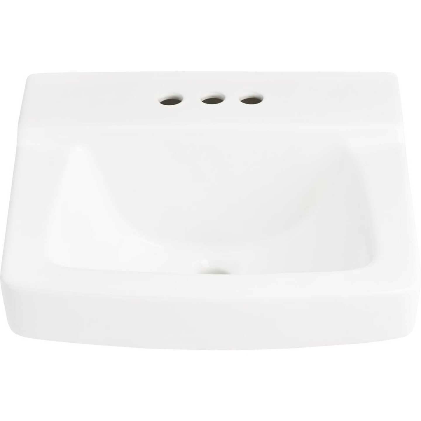 Common Goods Grove White Square Bathroom Sink Image 2