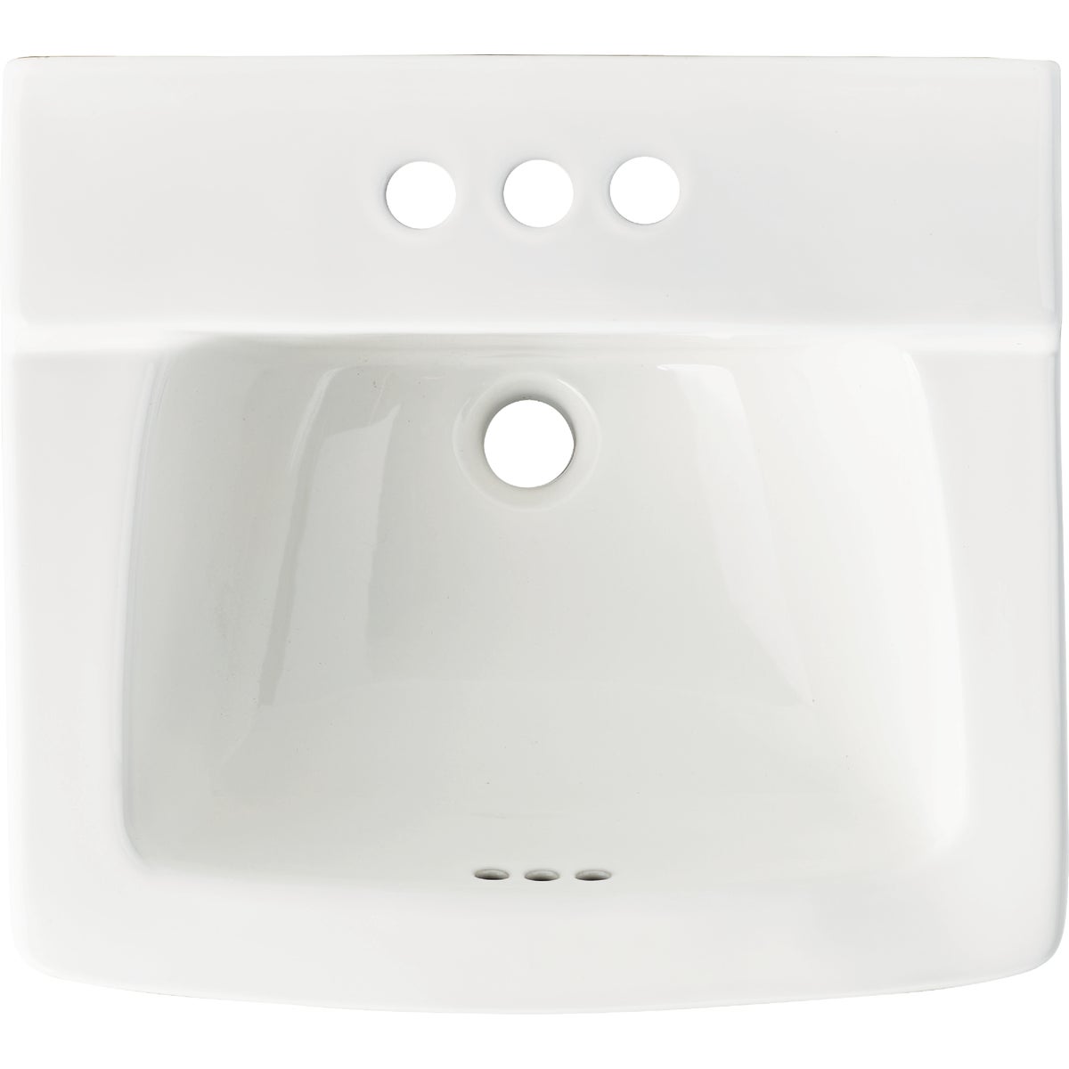 Common Goods Grove White Square Bathroom Sink Image 4