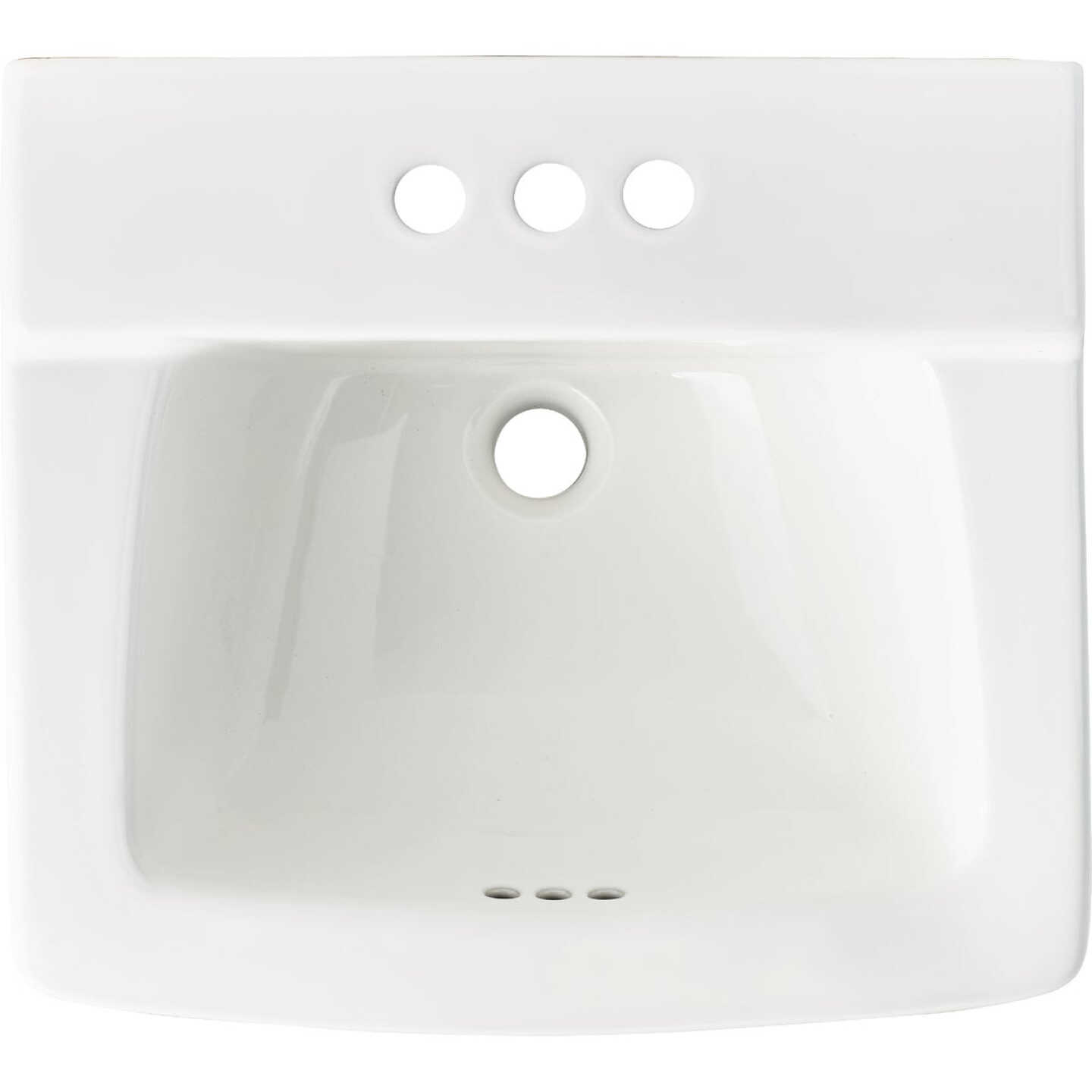 Common Goods Grove White Square Bathroom Sink Image 4