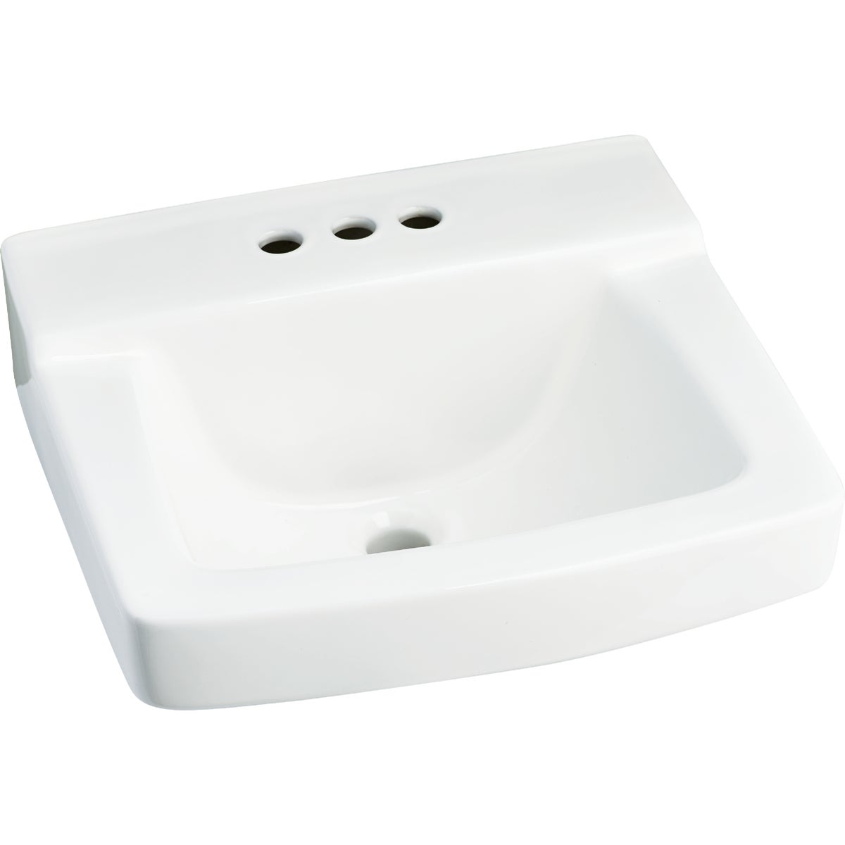 Common Goods Grove White Square Bathroom Sink