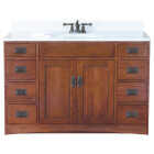 48X21 MISSION OAK VANITY Image 1