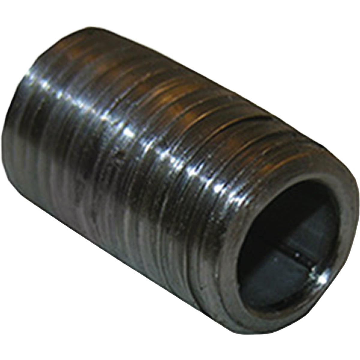 Lasco 1/4 In. x Close Male Iron Pipe Stainless Steel Nipple
