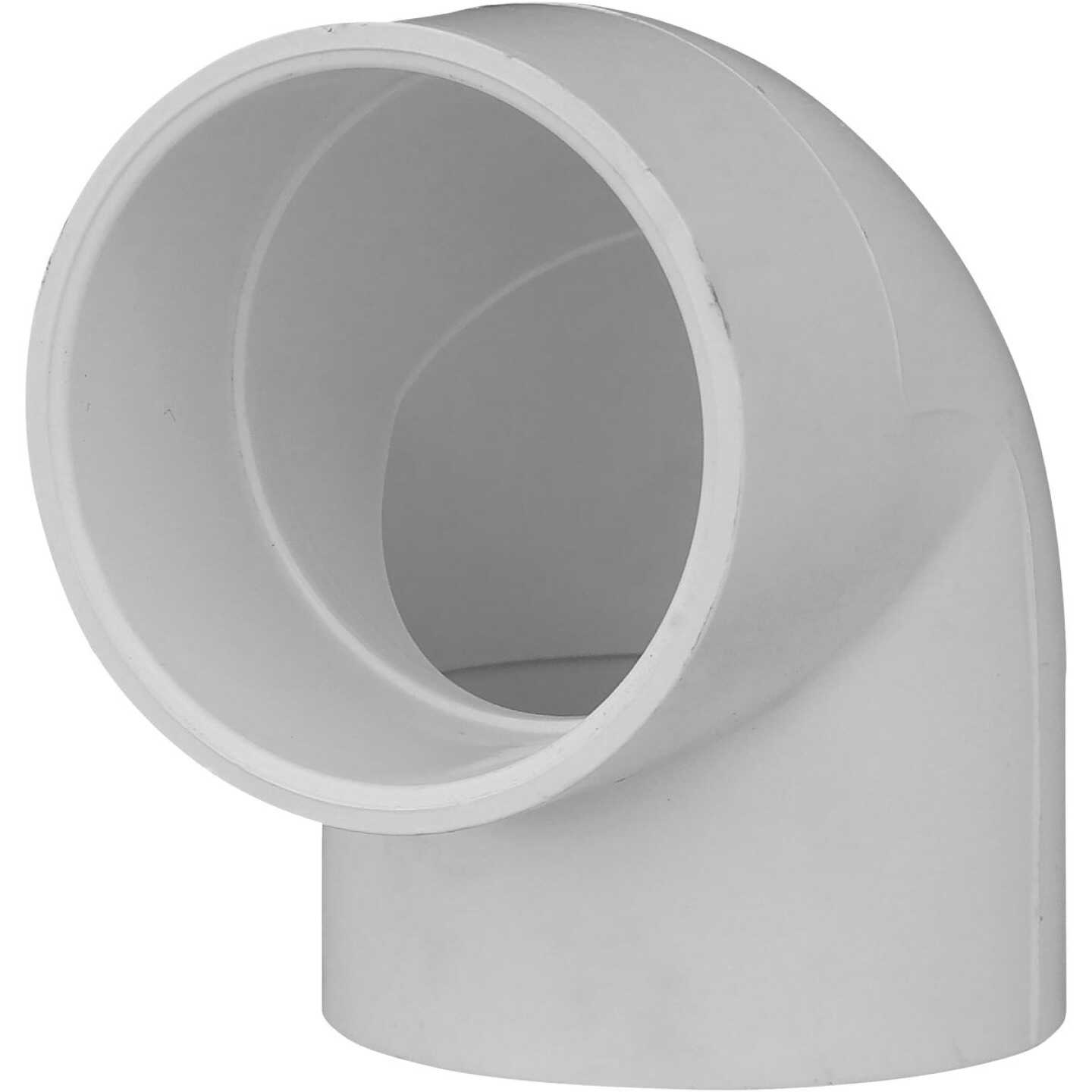 Charlotte Pipe 2 In. Slip x Slip Schedule 40 90 Deg. PVC Elbow (1/4 Bend) Image 1