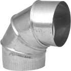 Imperial 28 Ga. 3 In. Gavanized Adjustable Elbow Image 1