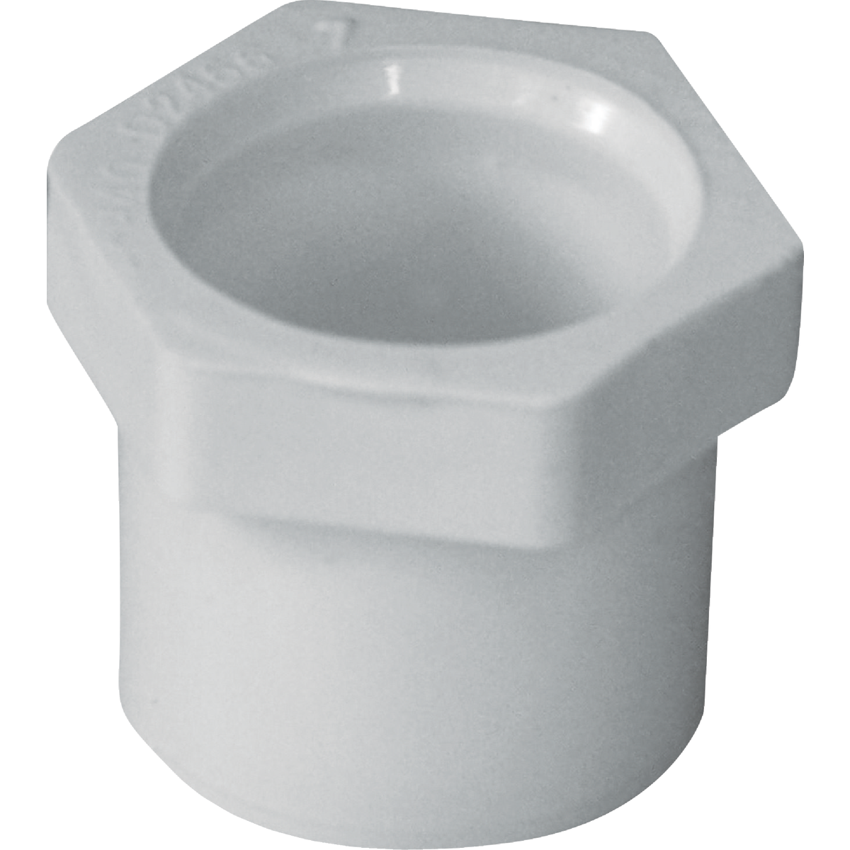 Charlotte Pipe 1-1/2 In. SPG x 3/4 In. Slip Schedule 40 PVC Bushing