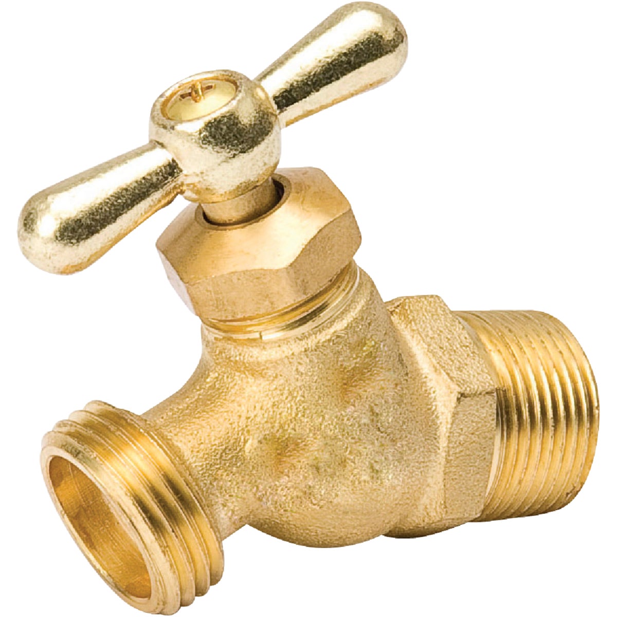 ProLine 3/4 In. MIP X 3/4 In. Male Hose Thread No-Kink Hose Bibb