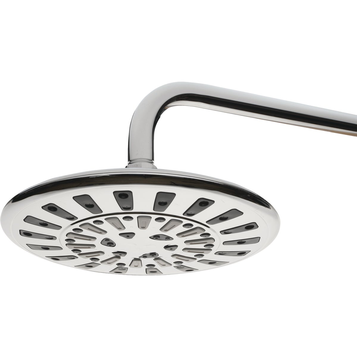 AquaVista Tranquil 1-Setting 8 In. Fixed Mount Showerhead in Chrome Image 1