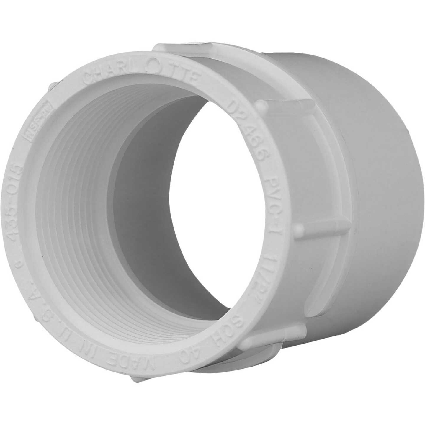 Charlotte Pipe 1-1/2 In. Schedule 40 Female PVC Adapter Image 1