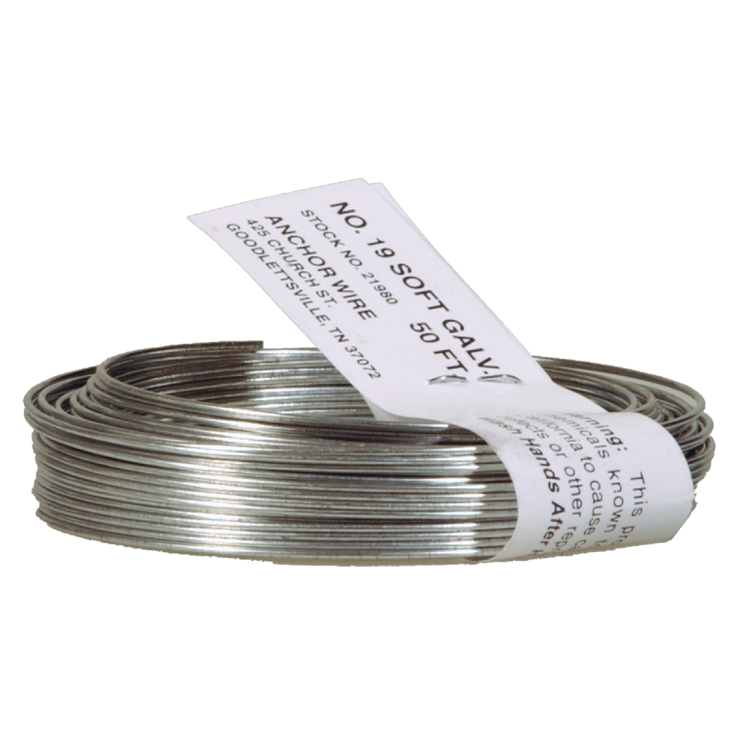 Hillman Anchor Wire 50 Ft. 18 Ga. Dark Annealed Steel Mechanics and Stovepipe General Purpose Wire, Coil Image 1