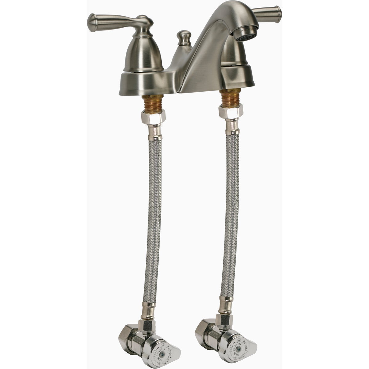 Fluidmaster 3/8 F X 1/2 In. F X 16 In. L Stainless Steel Faucet Connector Image 2