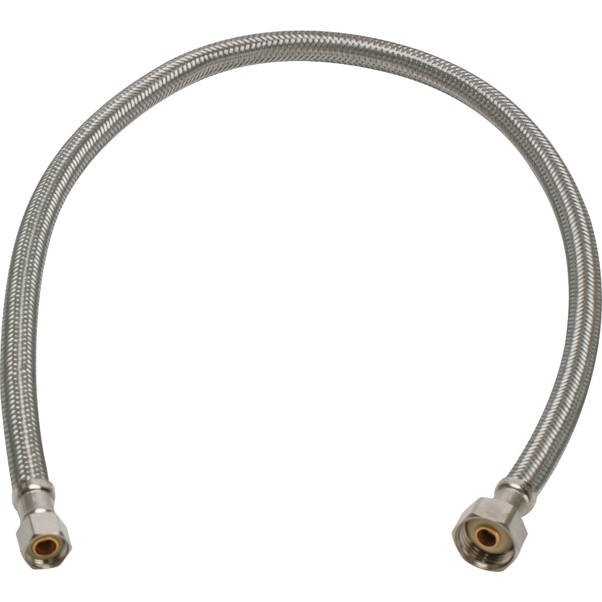 Fluidmaster 3/8 F X 1/2 In. F X 30 In. L Stainless Steel Faucet Connector Image 4