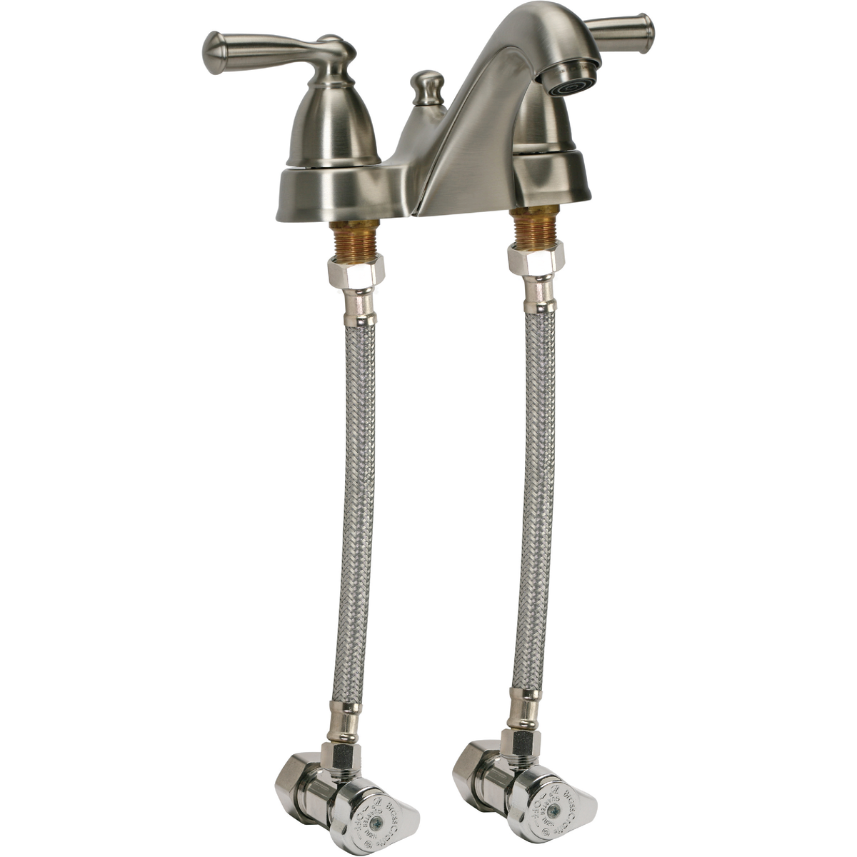 Fluidmaster 3/8 F X 1/2 In. F X 30 In. L Stainless Steel Faucet Connector Image 5