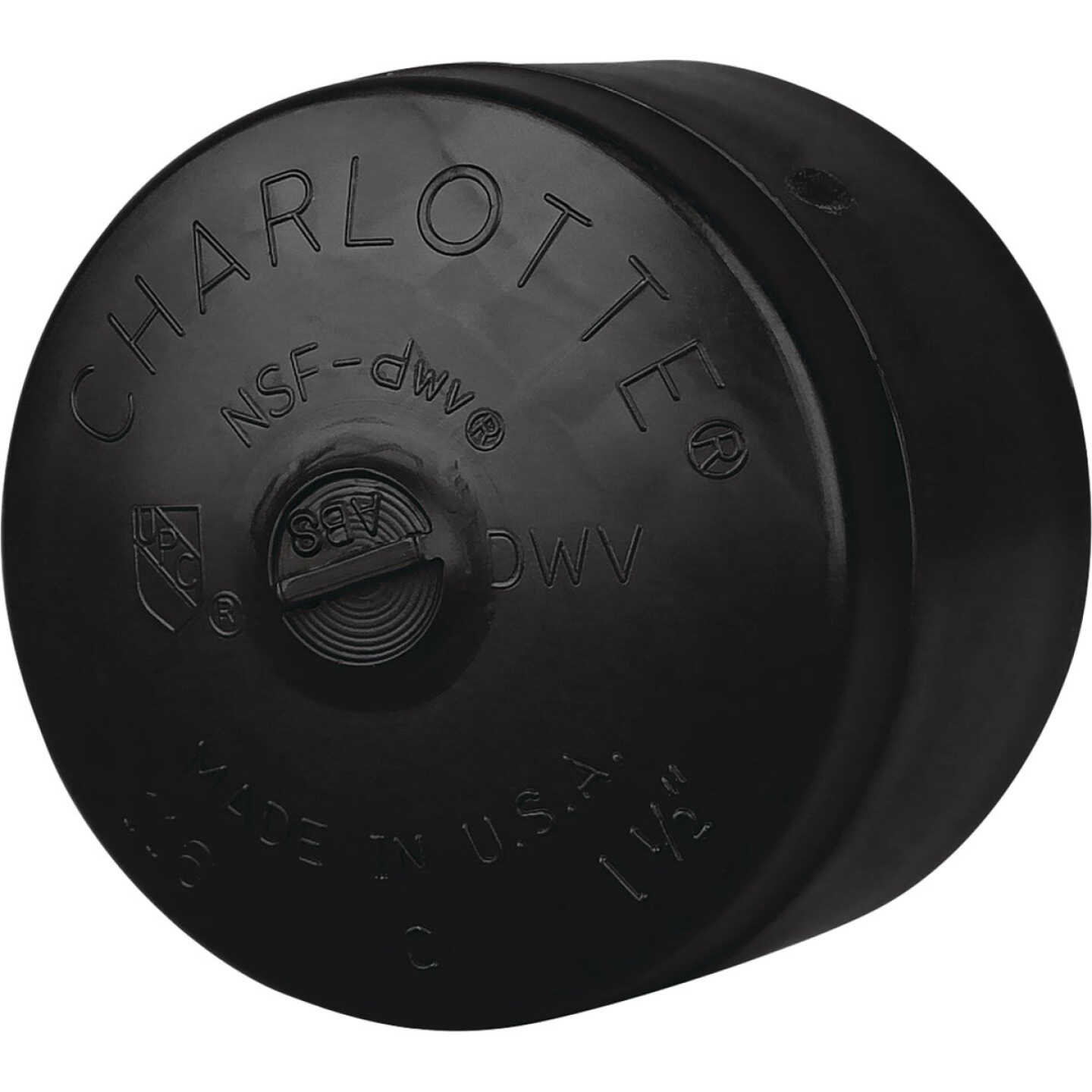 Charlotte Pipe 1-1/2 In. Hub ABS Cap Image 1