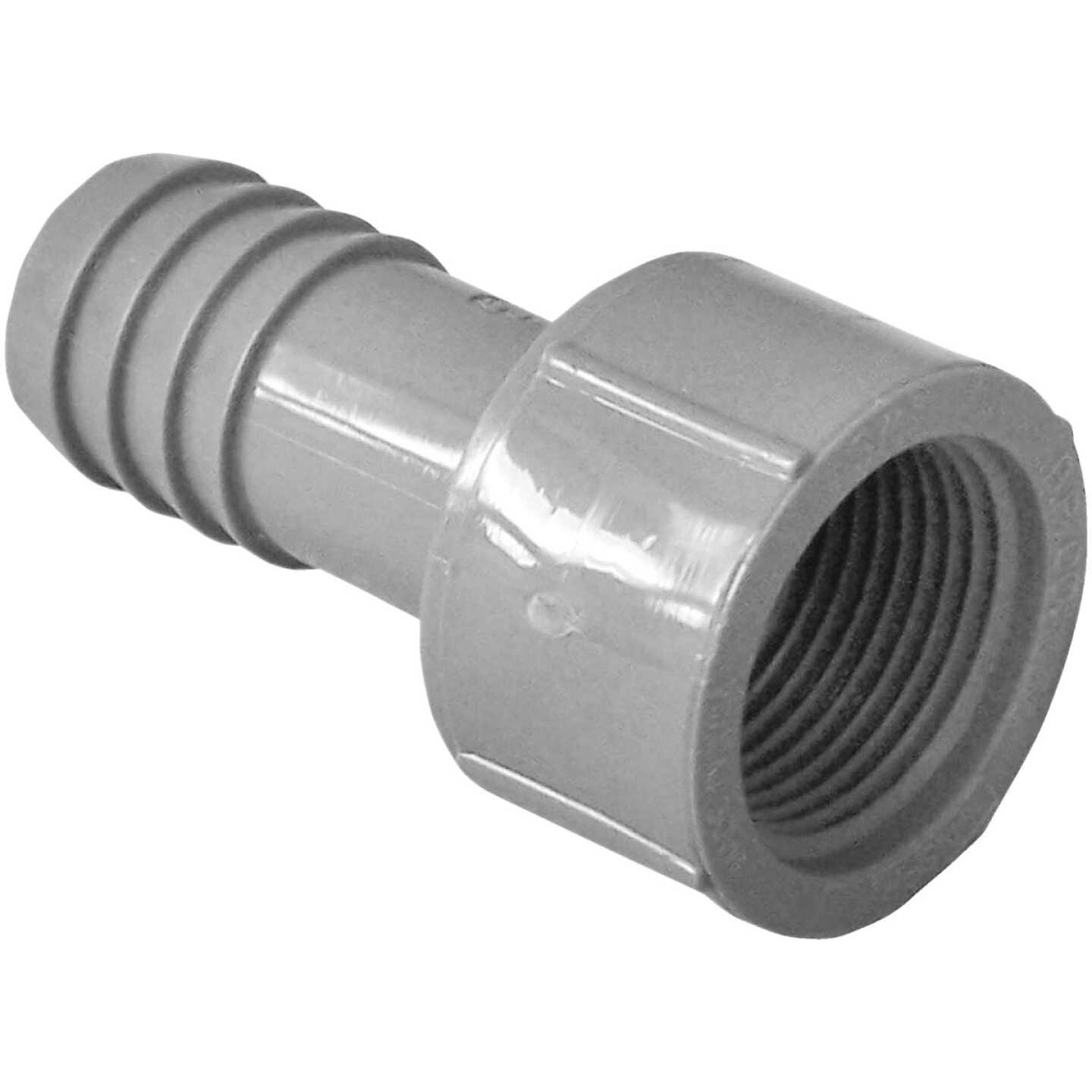 Boshart 3/4 In. FPT x 3/4 In. Insert Polypropylene Hose Adapter Image 1