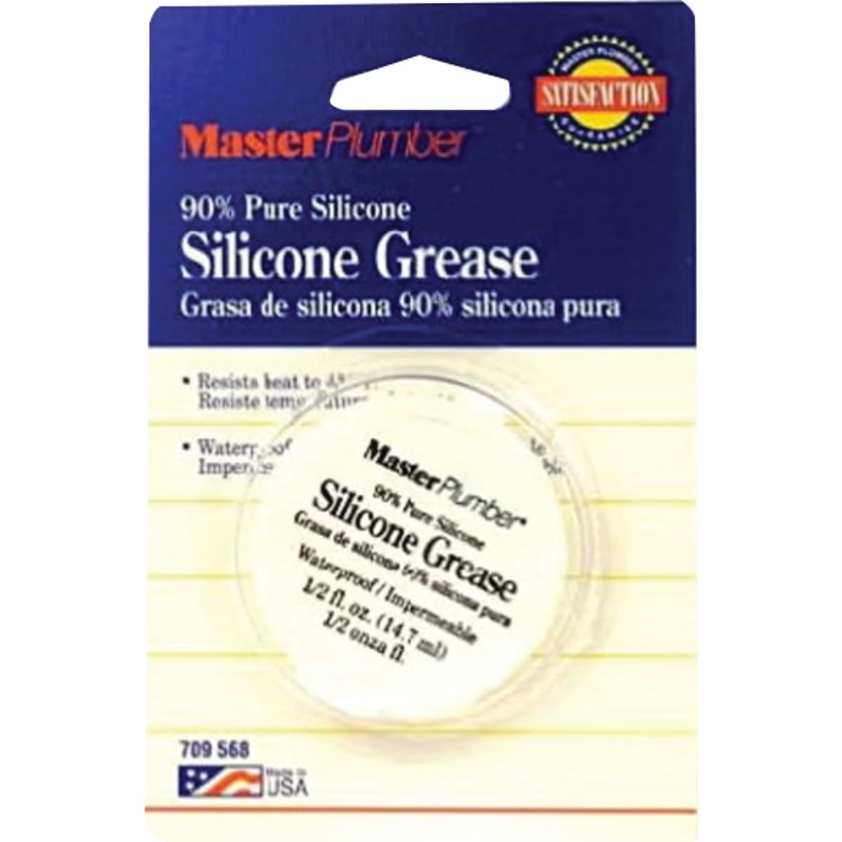 Master Plumber 1/2 Oz. Faucet Silicone Lubricant Grease Image 1