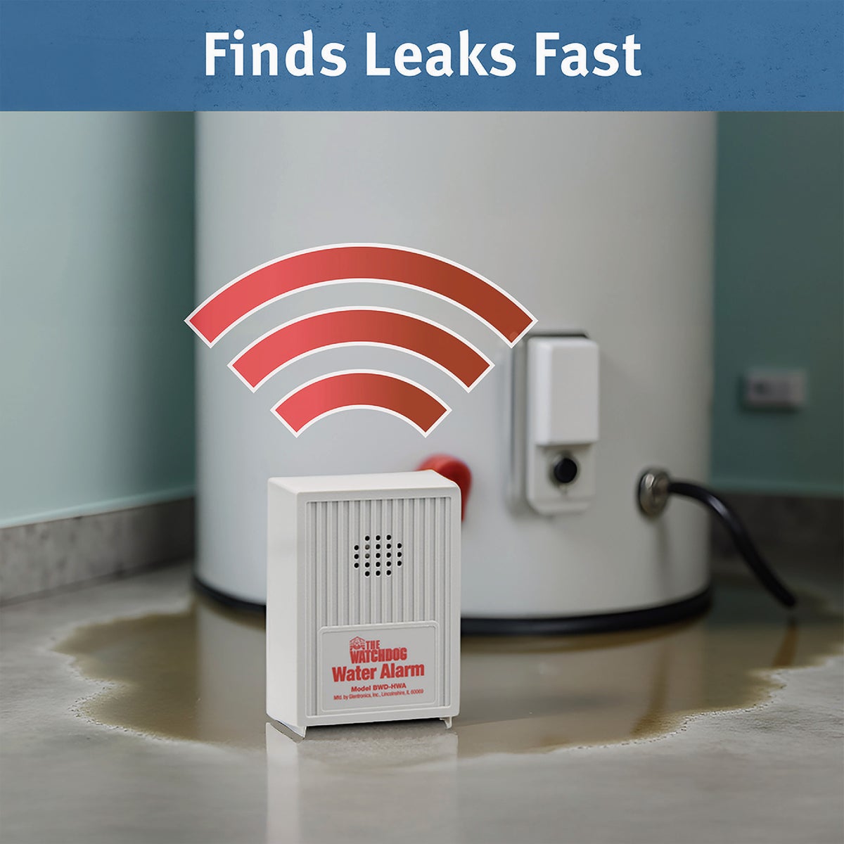The Basement Watchdog 110 dB Battery Operated Water Alarm Image 5