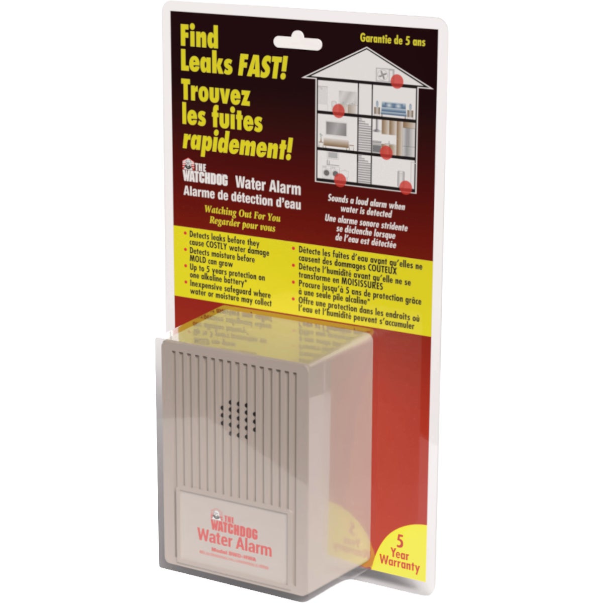 The Basement Watchdog 110 dB Battery Operated Water Alarm Image 6
