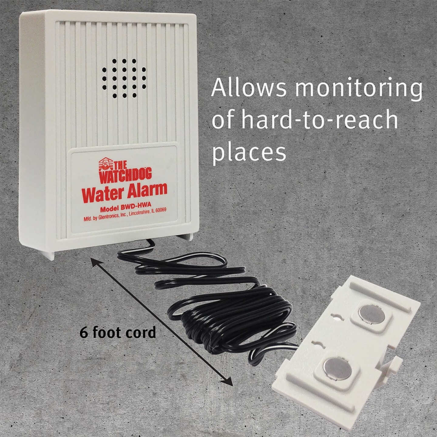 The Basement Watchdog 110 dB Battery Operated Water Alarm Image 3