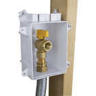 Pro-Flex 1/2 In. White Gas Outlet Box Image 1