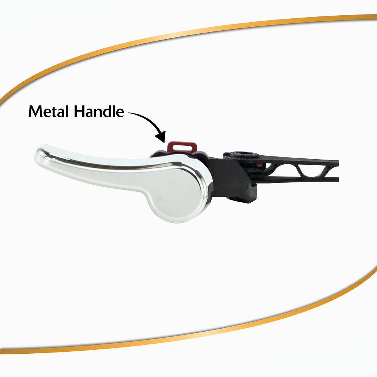Korky Universal White Flush Tank Lever with Plastic Handle Image 3