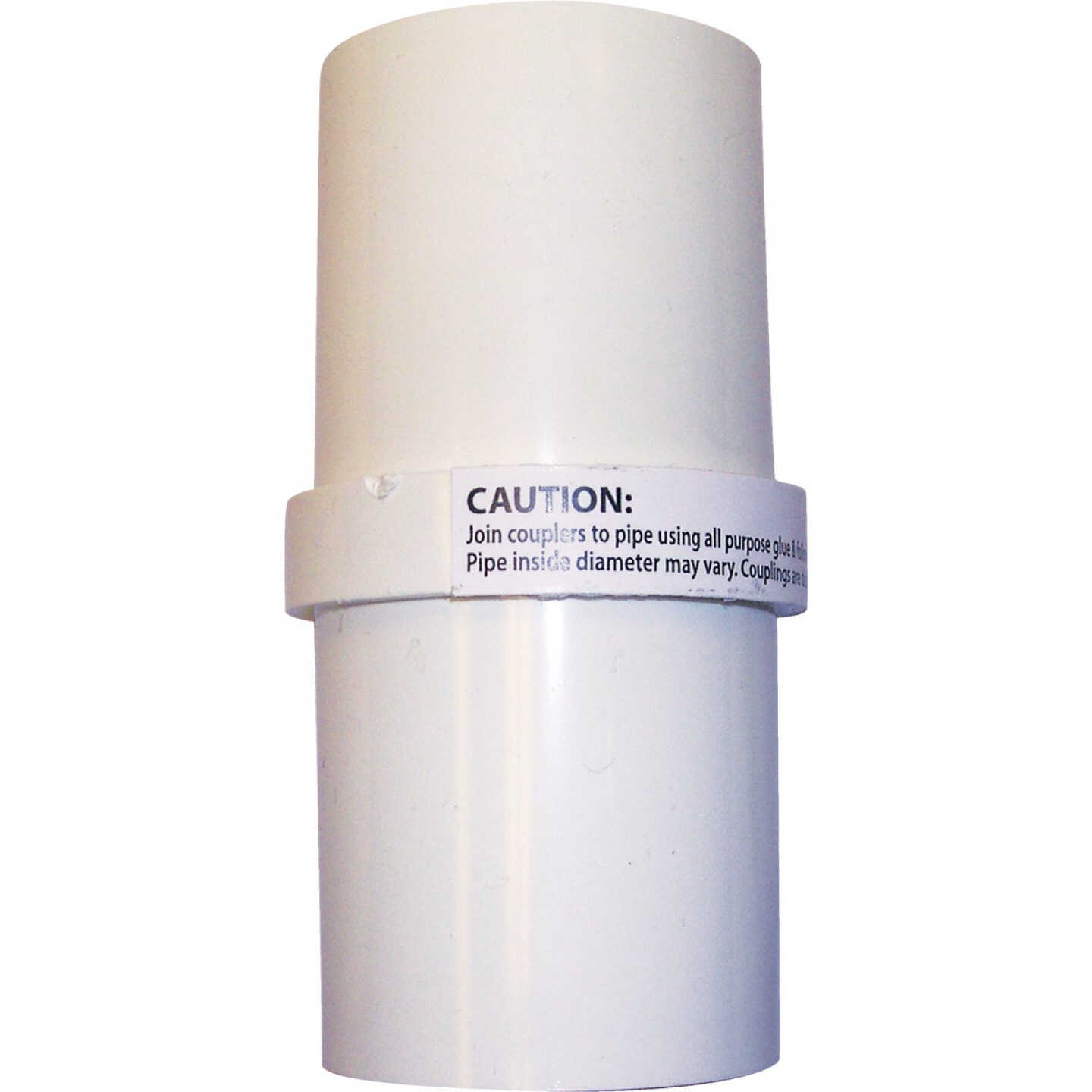 Campbell 1-1/2 In. PVC 40 Inside Coupling Image 1