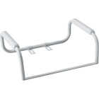 Moen Home Care 8 In. Toilet Safety Bar, Glacier Image 1