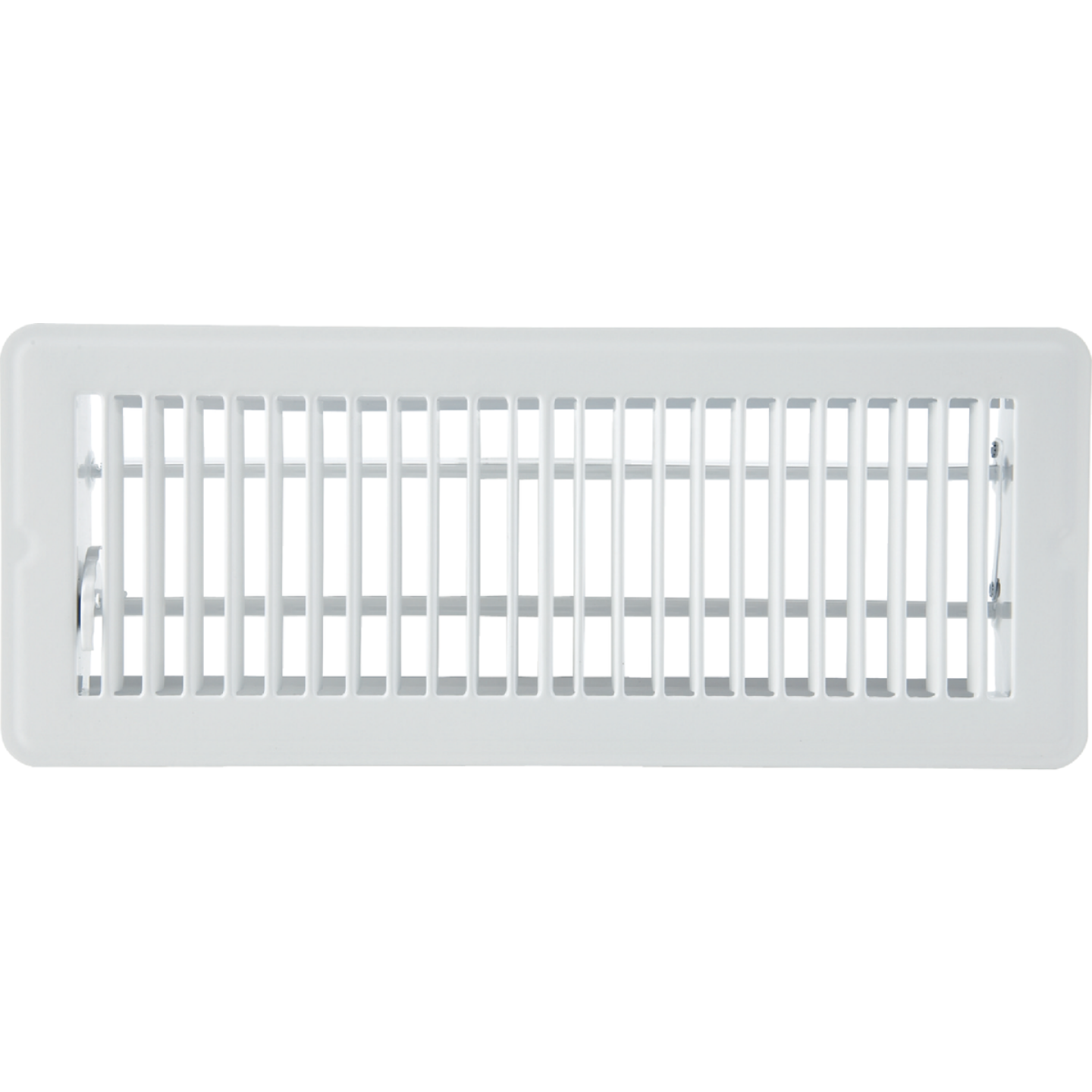 Home Impressions 4 In. x 12 In. White Steel Floor Register Image 3