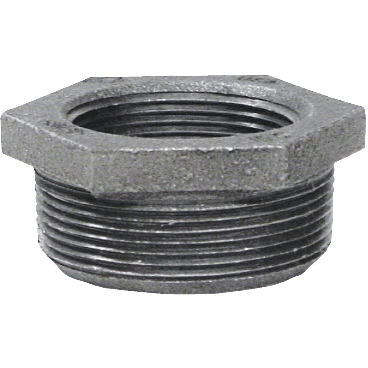 Anvil 1-1/2 In. x 3/4 In. Hexagon Black Iron Bushing Image 1