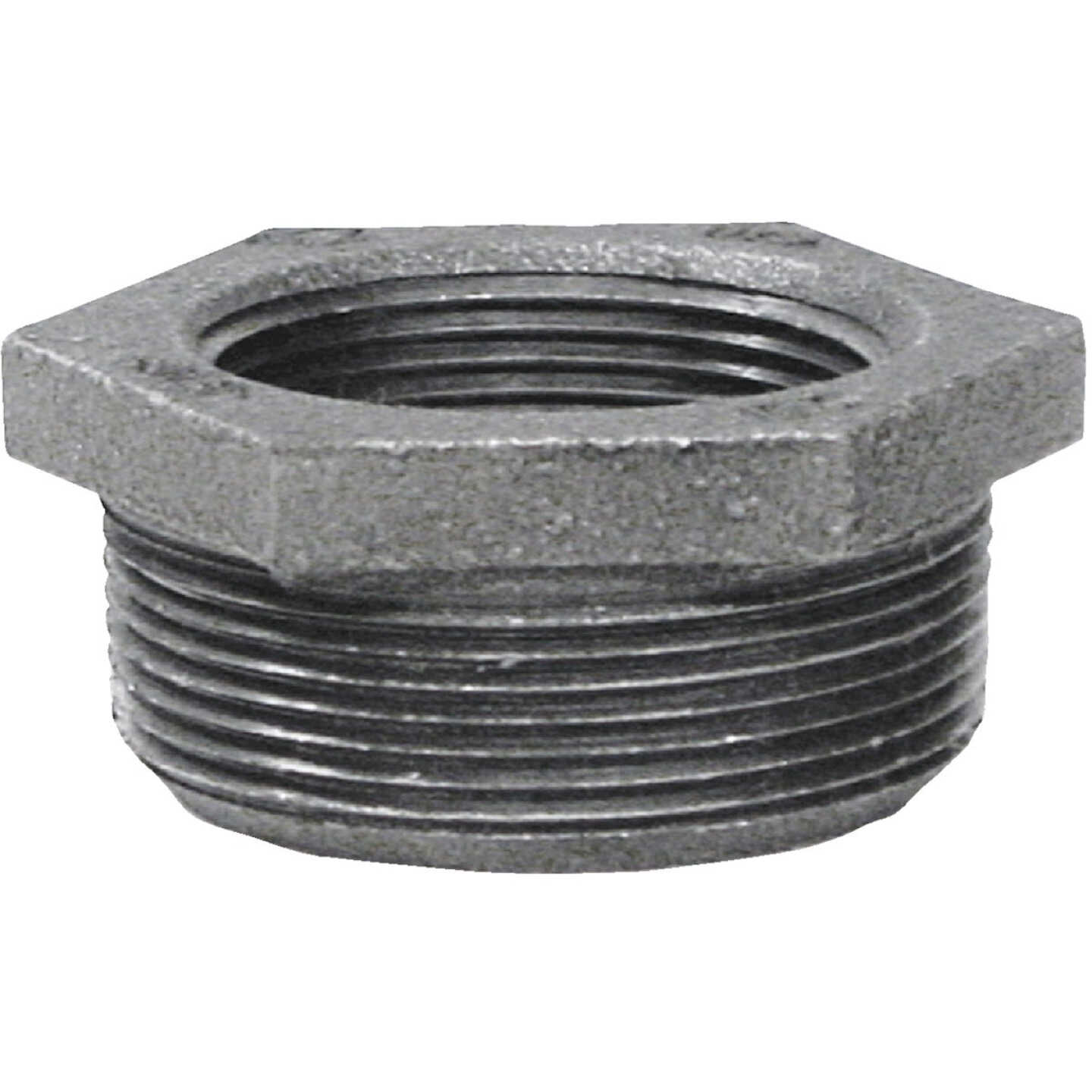 Anvil 2 In. x 3/4 In. Hexagon Black Iron Bushing Image 1