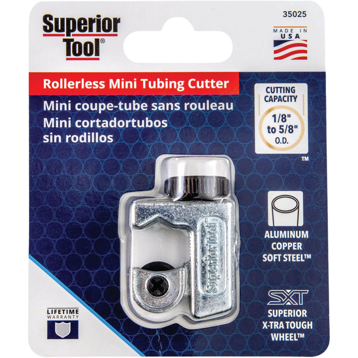 Superior Tool 5/8 In. Rollerless Mini Tubing Cutter Image 2
