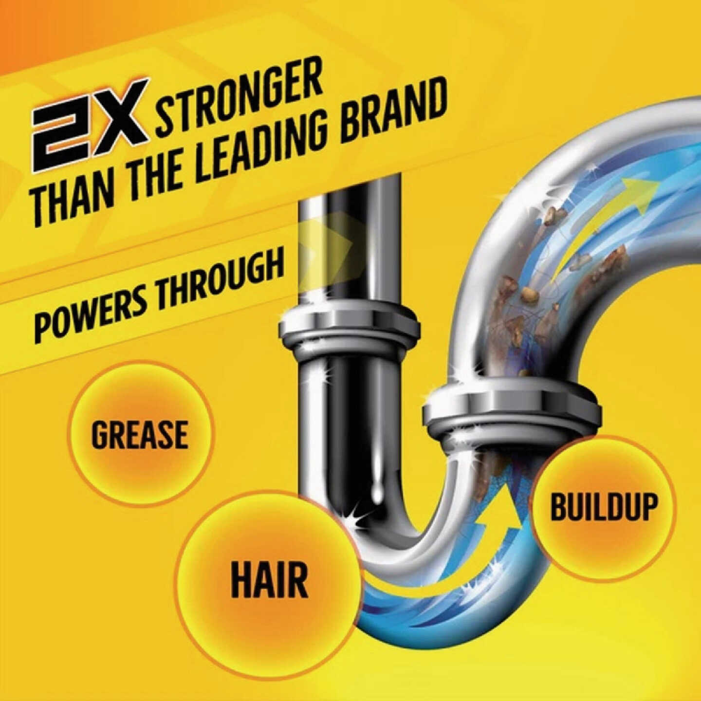 Zep Liquid Heat Max 64 Oz. Clog Remover Gel Image 3