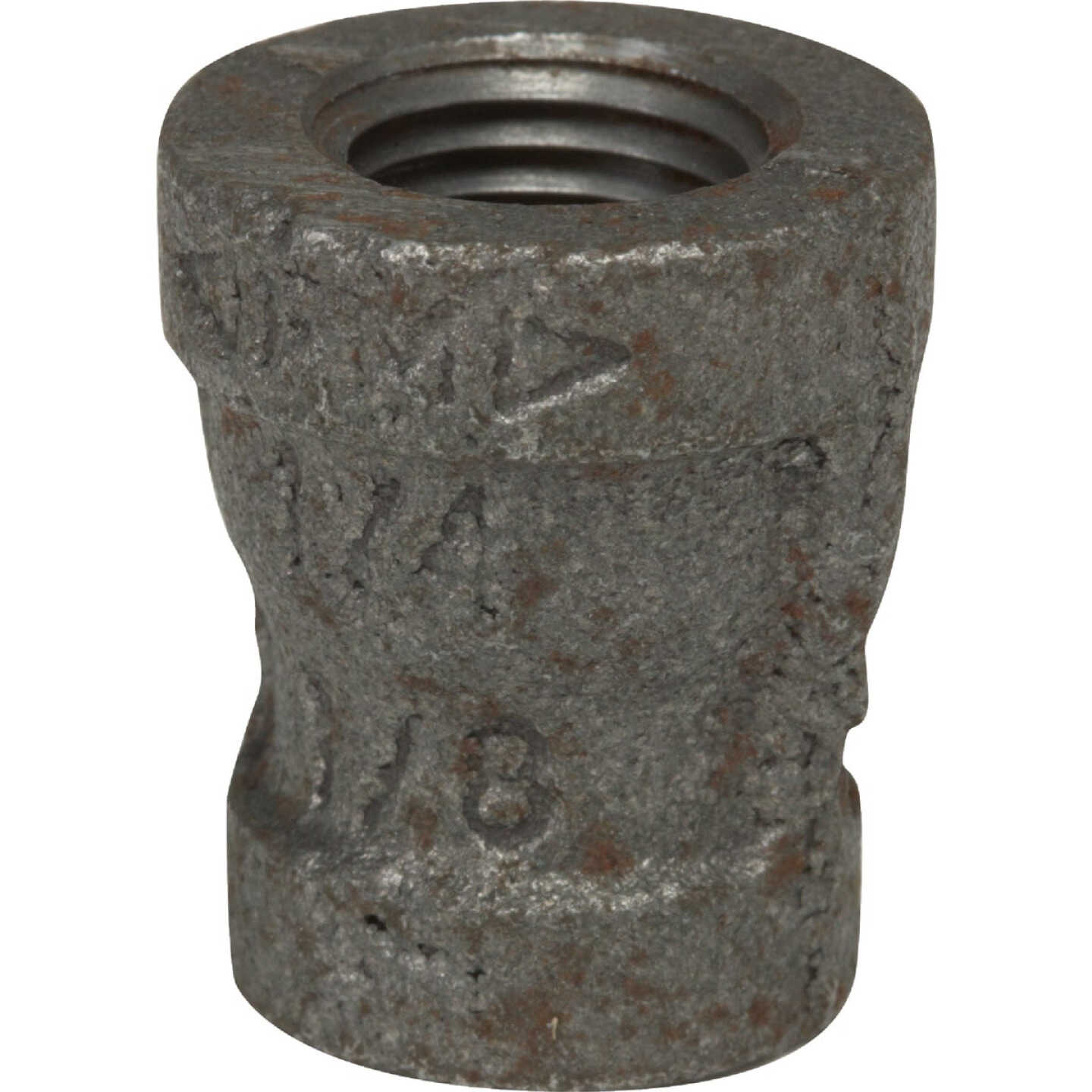 Anvil 3/8 In. x 1/4 In. Malleable Black Iron Reducing Coupling Image 1